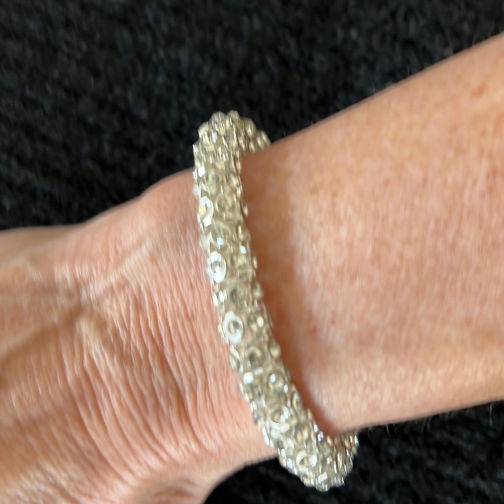 Anne Klein silver tone bracelet.